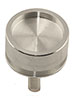 SEM Dish pin stub, Ø12.7x7mm with 1.5mm dish depth, aluminium